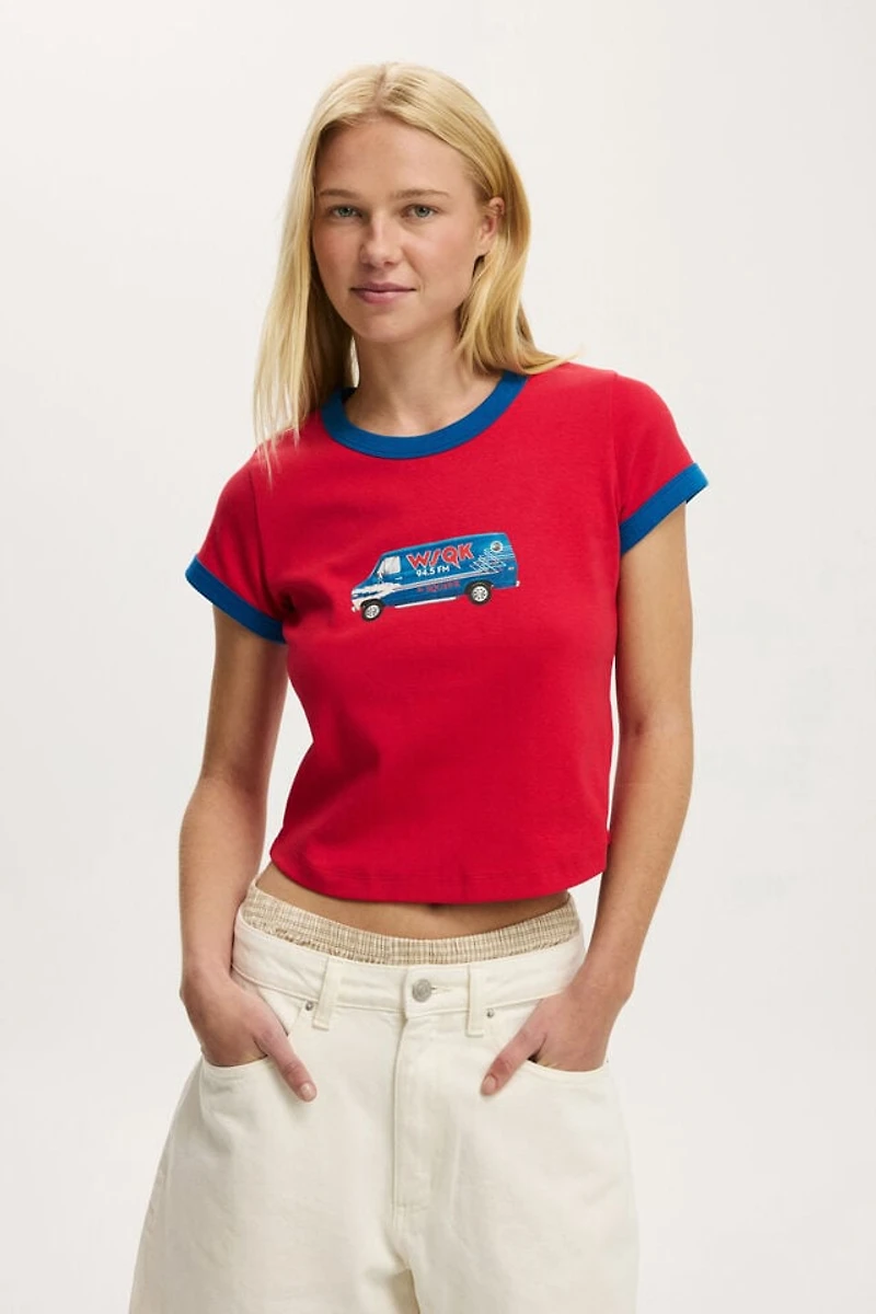 Stranger Things Retro Baby Graphic Tee