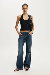Low Rise Straight Jean