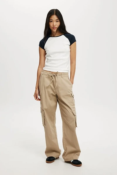 Tie Cargo Pant