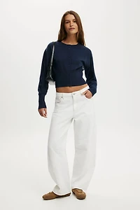 Sara Button Cardigan