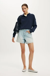 High 90 S Denim Short