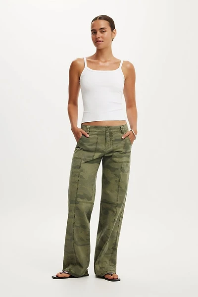 Lexi Low Rise Utility Pant