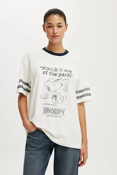 Snoopy Boxy Graphic Tee