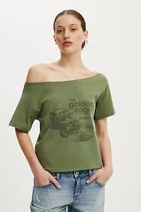 Jeep Off the Shoulder Graphic Tee