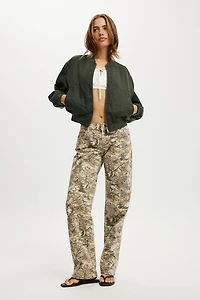Low Rise Straight Jean