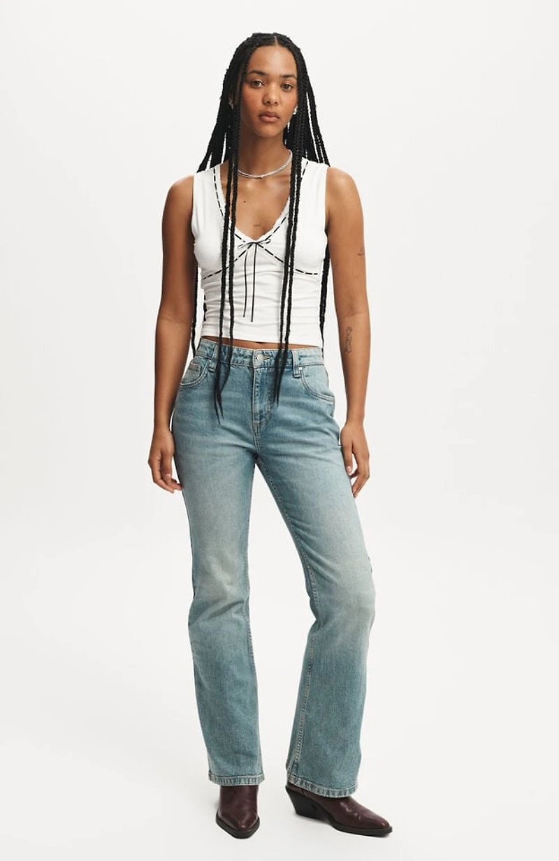 Stretch Bootcut Flare Jean