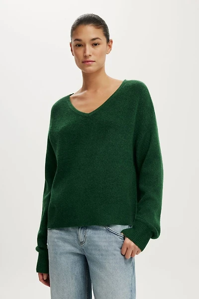 Softest Luxe  Slouchy V Knit