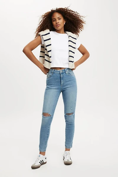 High Rise Skinny Jean