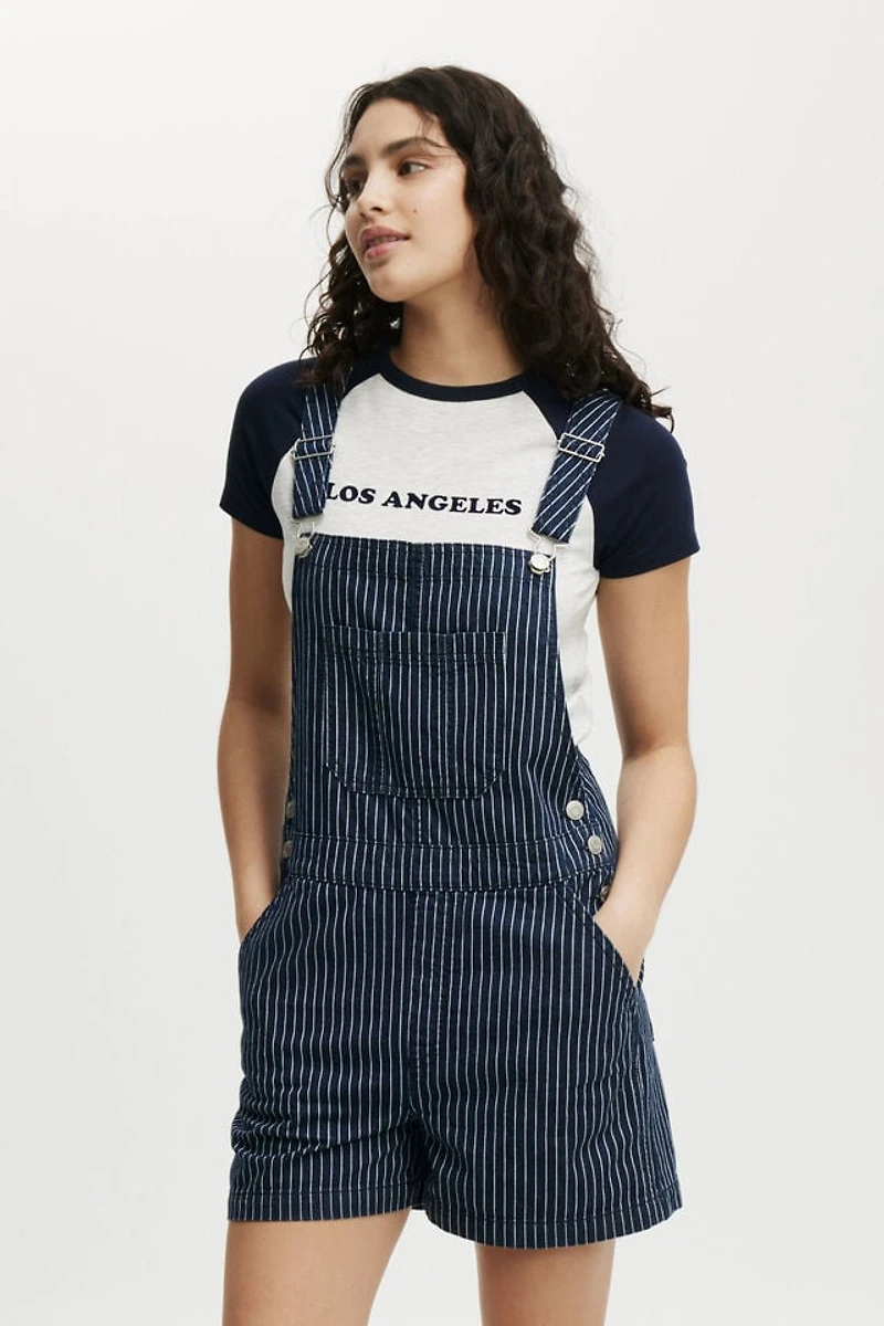 Short Denim Overall