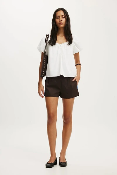 Nyla Woven Sport Short