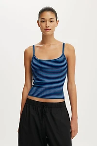 Goldie Rib Scoop Cami