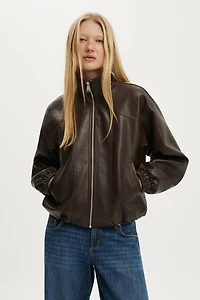 Ada Funnel Neck Bomber
