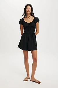 Charlie Open Back Mini Sundress