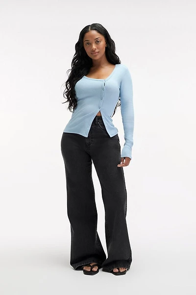 Curvy Stretch Wide Jean