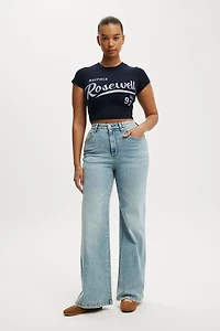 Curvy Stretch Wide Jean