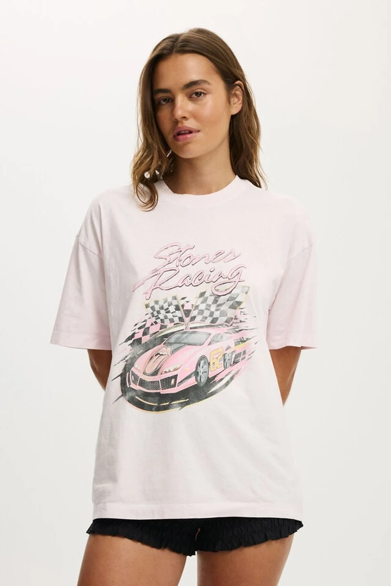 Rolling Stones Boxy Graphic Tee