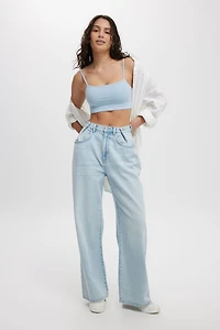 Adjustable Wide Jean