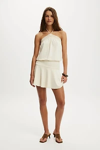 Chloe Halter Mini Dress