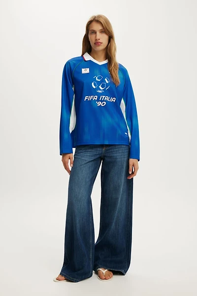 FIFA Long Sleeve Graphic Football Jersey