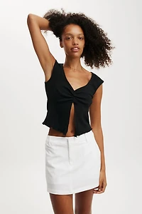 Luis Suiting Mini Skort