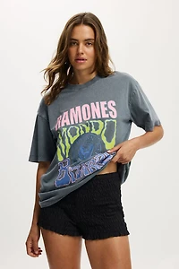 The Lcn Music Boxy Graphic Tee