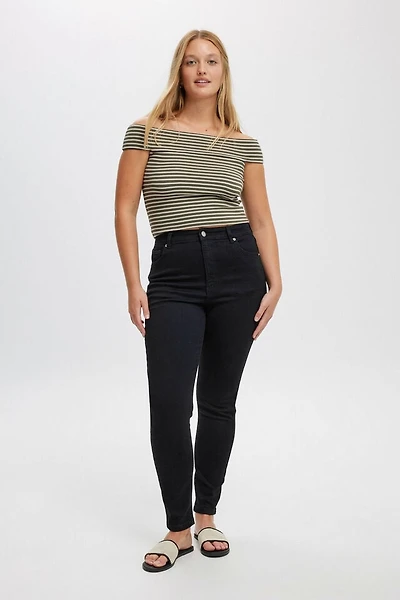 High Rise Skinny Jean