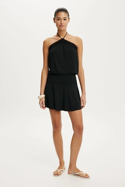 Chloe Halter Mini Dress