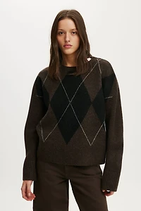 Luxe Crew Neck Sweater