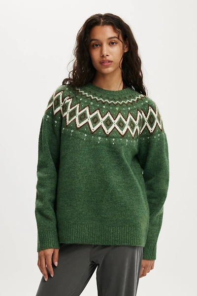 Luxe Crew Sweater