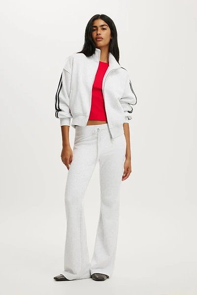 Funnel Neck Fleece Zip Through