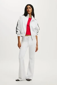 Funnel Neck Fleece Zip Through