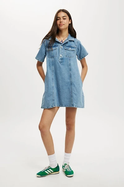 Original Denim Mini Dress