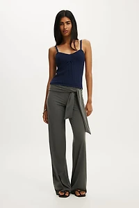 Scallop Edge Knit Cami