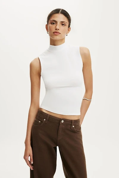 Mock Neck Tank