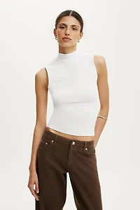 Mock Neck Tank
