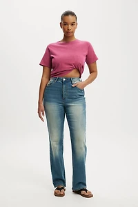 Curvy Stretch Straight Jean
