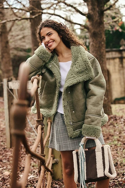 Dakota Faux Leather Jacket