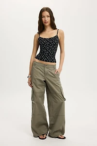 Jess Low Rise Cargo Pant