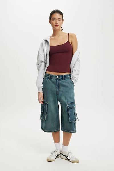 91 Baggy Denim Jort