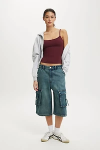 91 Baggy Denim Jort