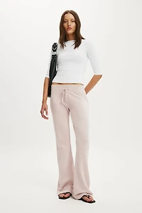 Low Rise Bootleg Sweatpant
