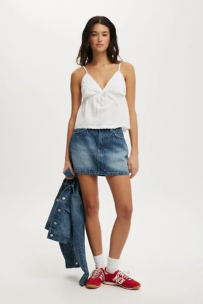 Original Denim Mini Skirt