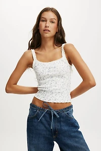 Chelsea Lace Trim Cami