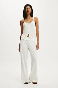 Knit Button Through Cami