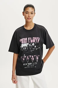 Pink Floyd Boxy Graphic Music Tee