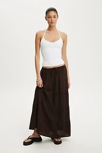 Haven Multi Tiered Maxi Skirt