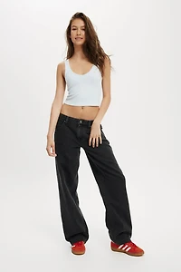 Low Rise Straight Jean
