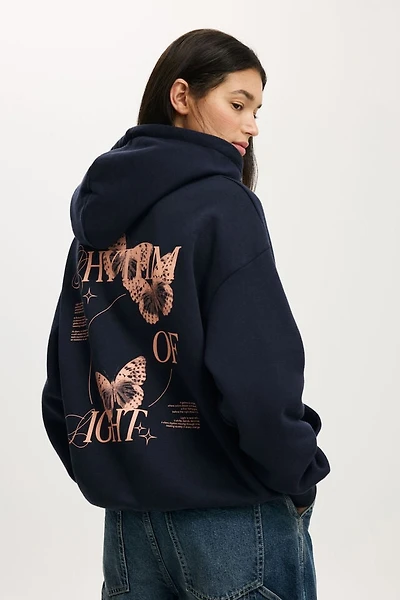 Graphic Fleece Hoodie