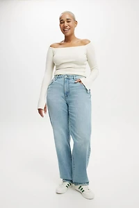 Curvy Stretch Straight Jean