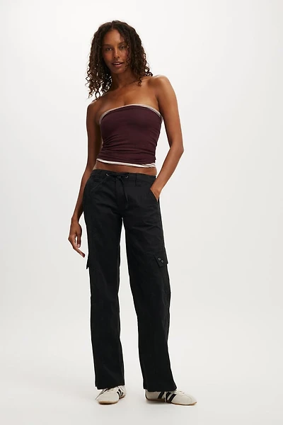Low Rise Cargo Pant